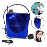 Kit Professor Palestrante Amplificador Voz Microfone Fm Usb
