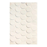 Kit Profissional C 50 Cartela Tapa Furo Adesivo Branco 13mm