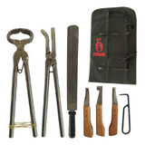 Kit Profissional De Ferrador Ferrageamento Para Cavalos Top