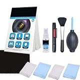 Kit Profissional De Limpeza De Câmera Para Câmeras DSLR Canon Nikon Pentax Sony Incluindo 1 Caneta De Limpeza De Lente Dupla Face 1 Frasco De Fluido De Limpeza De Lentes ópticas 1 Folheto Com 50 Folhas