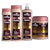 Kit Profissional Hidratação E Manutenção Cabelos Cacheados