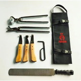 Kit Profissional Para Ferrador Ferrageamento Para Cavalos
