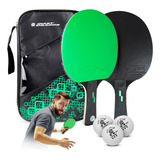 Kit Profissional Tênis De Mesa Giant Dragon 2 Raquetes 4star