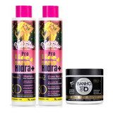 Kit Progressiva Garota Poderosa Máscara Banho3d 500 Gr