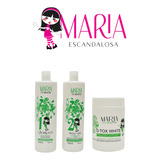 Kit Progressiva Orgânica 2 1000ml D tox 1kg Maria Escandalosa
