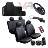 Kit Proteção Capa Couro Tapete Pedaleira Chevrolet Promoção 