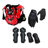 Kit Protecao Colete Cotoveleira