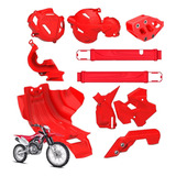 Kit Proteção Crf 250f Anti Block Guia Corrente Motor Anker V