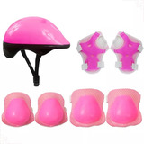 Kit Proteção Infantil Capacete P Skate Patins Patinete Bike