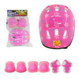 Kit Proteção Infantil Para Patinete E Patins Menina E Menino