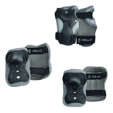 Kit Proteção Infantil Para Skate E Patins Vollo