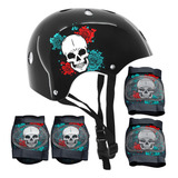 Kit Protecao Infantil Patins