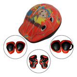 Kit Proteção Infantil Patins Skate Motocross Segurança Bike