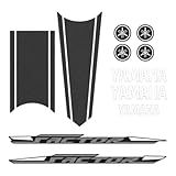 Kit Protetor Adesivo 3 M Yamaha Factor 125 2018 Preto