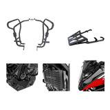 Kit Protetor Carter Motor Radiador Farol Suporte Nc 750x 22