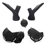 Kit Protetor Crf 230 Tampas Do Motor Quadro Proteção Biker