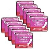 Kit Protetor Diário Carefree Proteção Com Perfume 150 Unidades