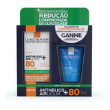 Kit Protetor Facial Anthelios Airlicium Fps80 Gel Limpeza