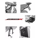 Kit Protetor Motor Radiador Carter Suporte Cavalete Nc 750x