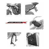Kit Protetor Motor Radiador Mão Suporte E Cavalete Nc 750x