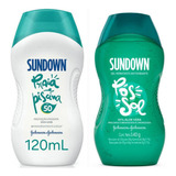 Kit Protetor Solar 120ml E Pós Sol 140g Sundown Fps50 Aloe A
