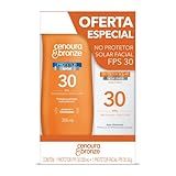 Kit Protetor Solar Cenoura E Bronze Corpo FPS 30 200ml Facial FPS 30 50g Cor Branco