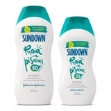 Kit Protetor Solar Fps 50 Sundown 200ml Solar Fps 50 120ml