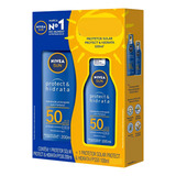 Kit Protetor Solar Nivea Protect Fps 50 200ml   Fps 50 100ml