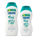 Kit Protetor Solar Sundown Praia Piscina Fps50 200ml 120ml