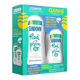 Kit Protetor Solar Sundown Praia Piscina Fps50 200ml 120ml