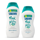 Kit Protetor Solar Sundown Praia Piscina Fps50 Jhonsons
