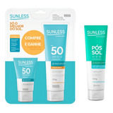 Kit Protetor Solar Sunless Fps 50 Facial Pos Sol