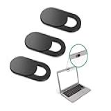 Kit Protetor Tampa Anti Espião Para Câmera Webcam De Notebook Anti Espião -Preto-