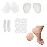 Kit Protetores De Silicone Calcanhar Peito Do Pé