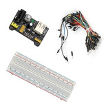 Kit Protoboard 830 Regulador Tensão 65 Jumpers