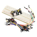 Kit Protoboard 830 Regulador Tensão 65 Jumpers