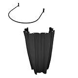Kit Provador Cortina Blackout E Arco 70x70 Preto