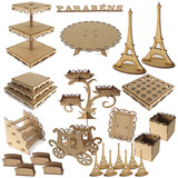 Kit Provençal Festa Mesa Mdfcru 3mm