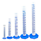 Kit Proveta Graduada Poli 10 25 50 100 E 250 Ml