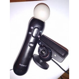 Kit Ps Move Ps Eye Cam Para Playstation 3 Sony Ps3