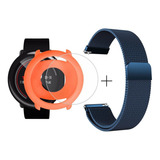 Kit Pulseira Amazfit Pace A1612 2 Pelicula Capa Case Top