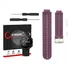 Kit Pulseira Garmin 735xt + 2 Peliculas De Vidro Xt Cor Roxa / Preta