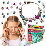 Kit Pulseira Infantil Com Berloques Presente Para Meninas