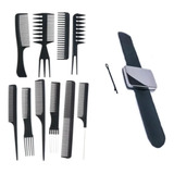 Kit Pulseira Para Grampos Com Imã 10 Pentes De Cabelo