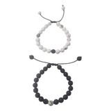 Kit Pulseiras Macrame Pedras