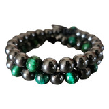 Kit Pulseiras Macrame Pedras