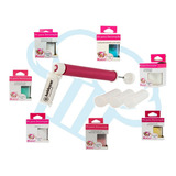 Kit Pulverizador 6 Cores Glitter Furtacor Comestível Mago