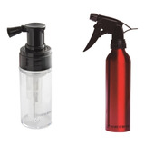 Kit Pulverizador Talco E Liquido Vermelho Marco Boni
