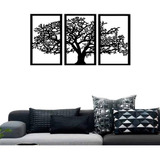 Kit Quadro Decorativo Árvore Da Vida