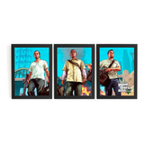 Kit Quadro Grand Theft